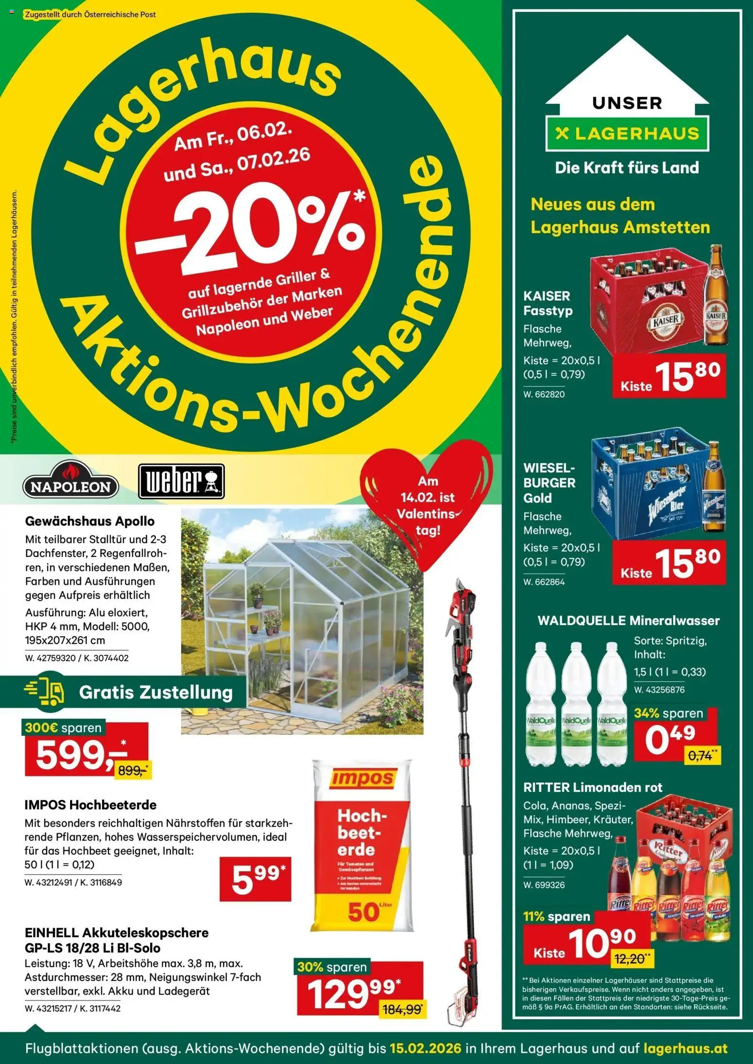 Vorschau der Angebote: Lagerhaus Weyer, Innsbruck, Böheimkirchen gültig ab 01.02.2026