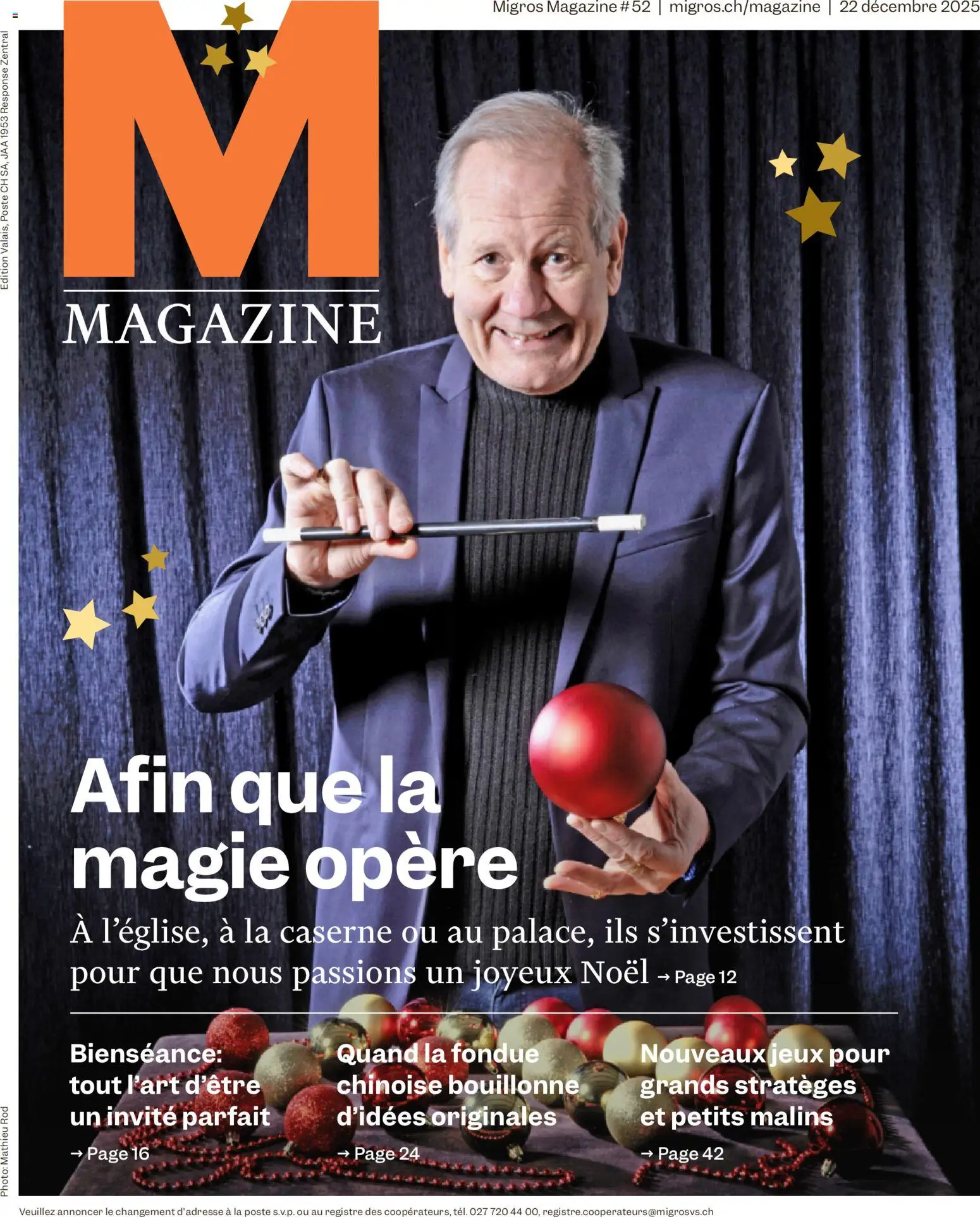 Vorschau des Merkblatts Magazin FR vom Shop Migros gültig von 22.12.2025 bis 29.12.2025
