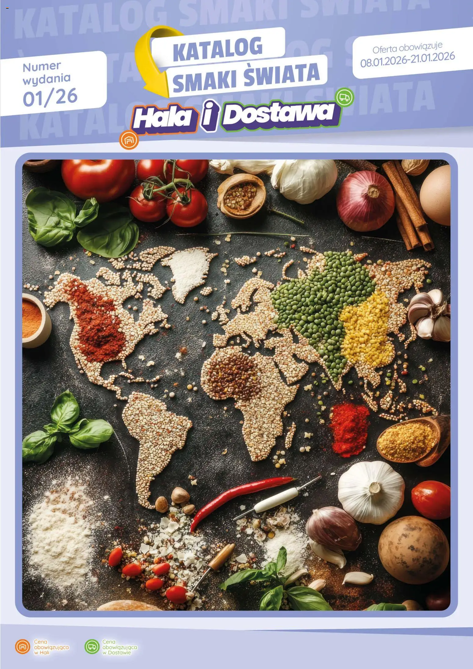 Pogląd gazetki "Smaki Świata" ze sklepu Eurocash ważnej od 08.01.2026