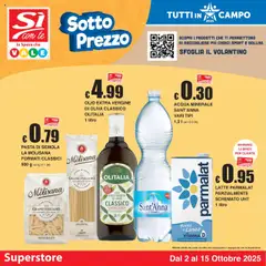 Anteprima dell'opuscolo Volantino Superstore dal negozio Sì con Te valido da 02/10/2025
