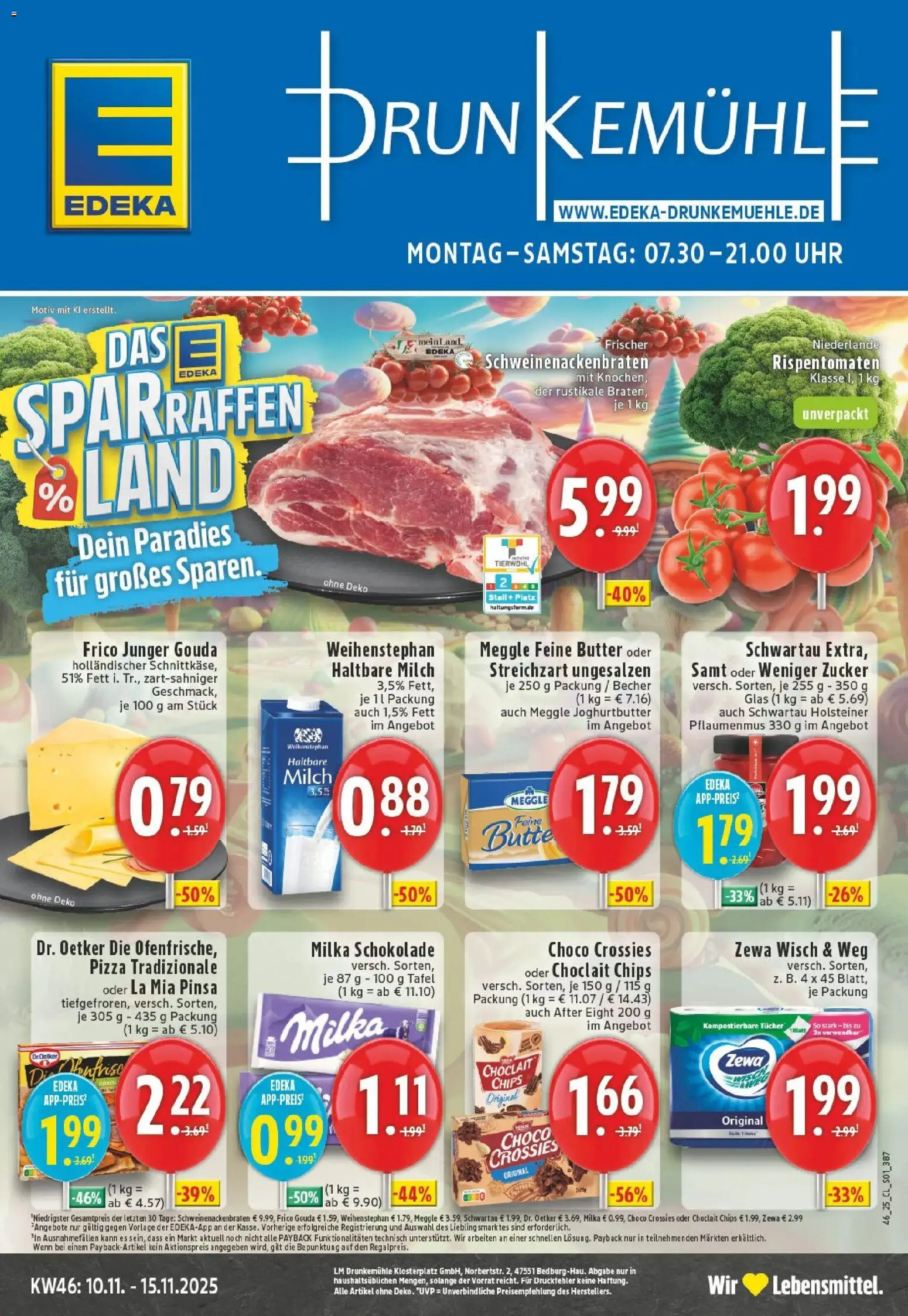 Vorschau von dem Prospekt des Geschäftes Edeka, gültig ab dem 10.11.2025