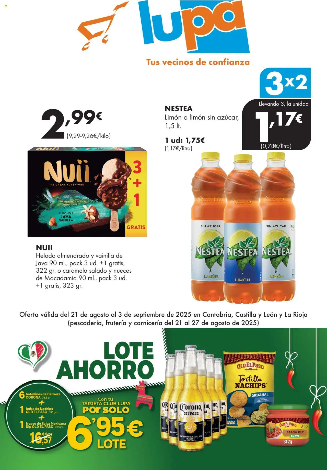 Lupa Supermercados Folleto > 21/08 - 03/09/2025 > Ofertas