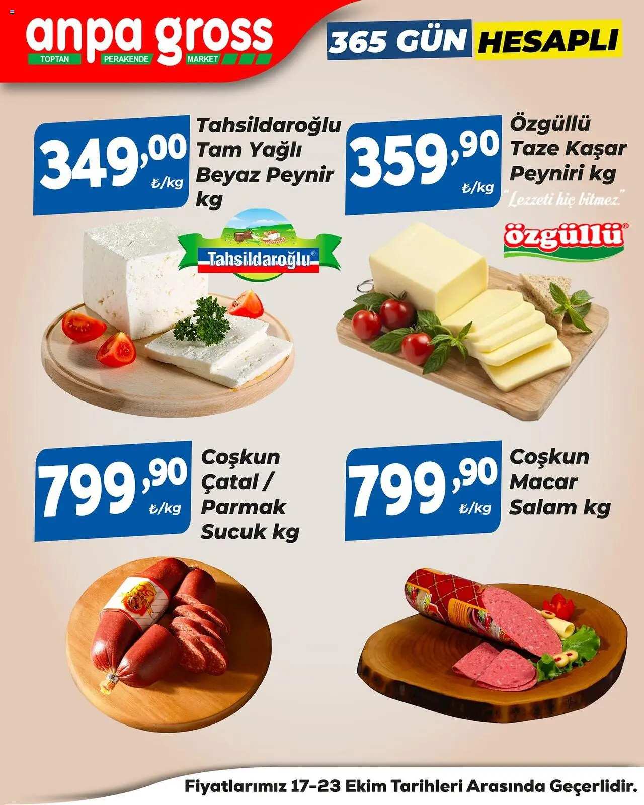 Anpa Gross Katalog (17 - 23 Ekim 2025) - Sayfa numarası 1