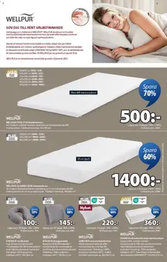 Förhandsgranska reklamblad Aktuella reklamblad JYSK från butik JYSK gäller från 20/10/2025 | Sida : 9