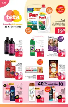 Náhľad Teta drogerie letáku platného od 21.07.2025
