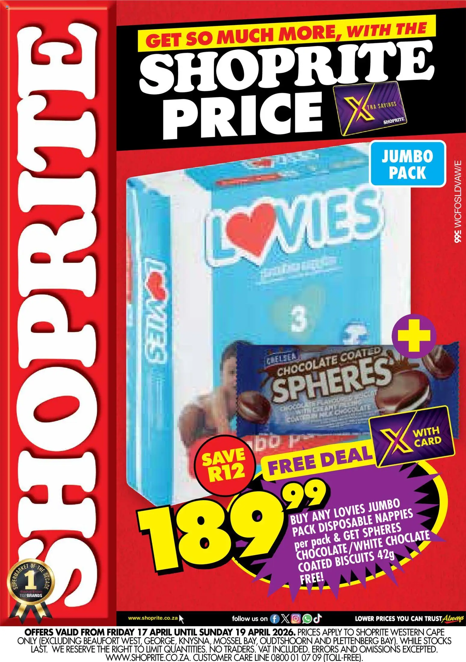 Preview of Shoprite flyer valid from 17/04/2026