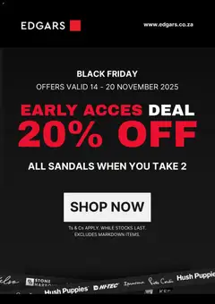 Preview of Edgars flyer valid from 14/11/2025