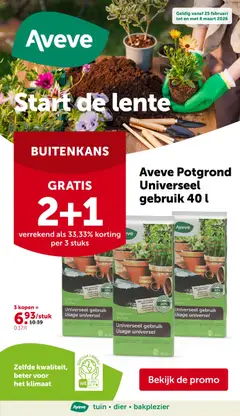 Voorbeeld van Folder van winkel Aveve geldig vanaf 25/02/2026