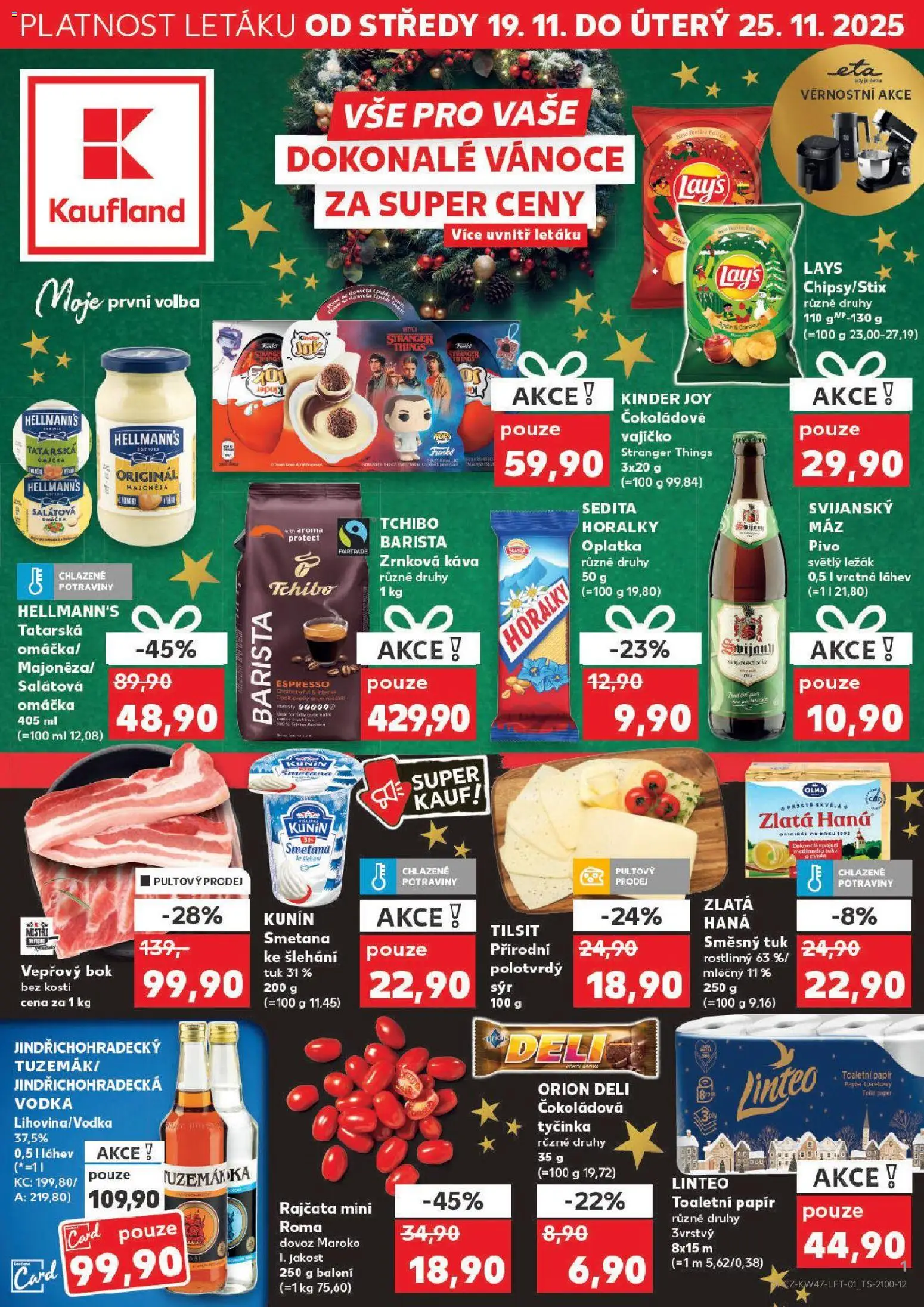 Náhled nabídky: Kaufland Leták - Plzeň Bory platný od 19.11.2025
