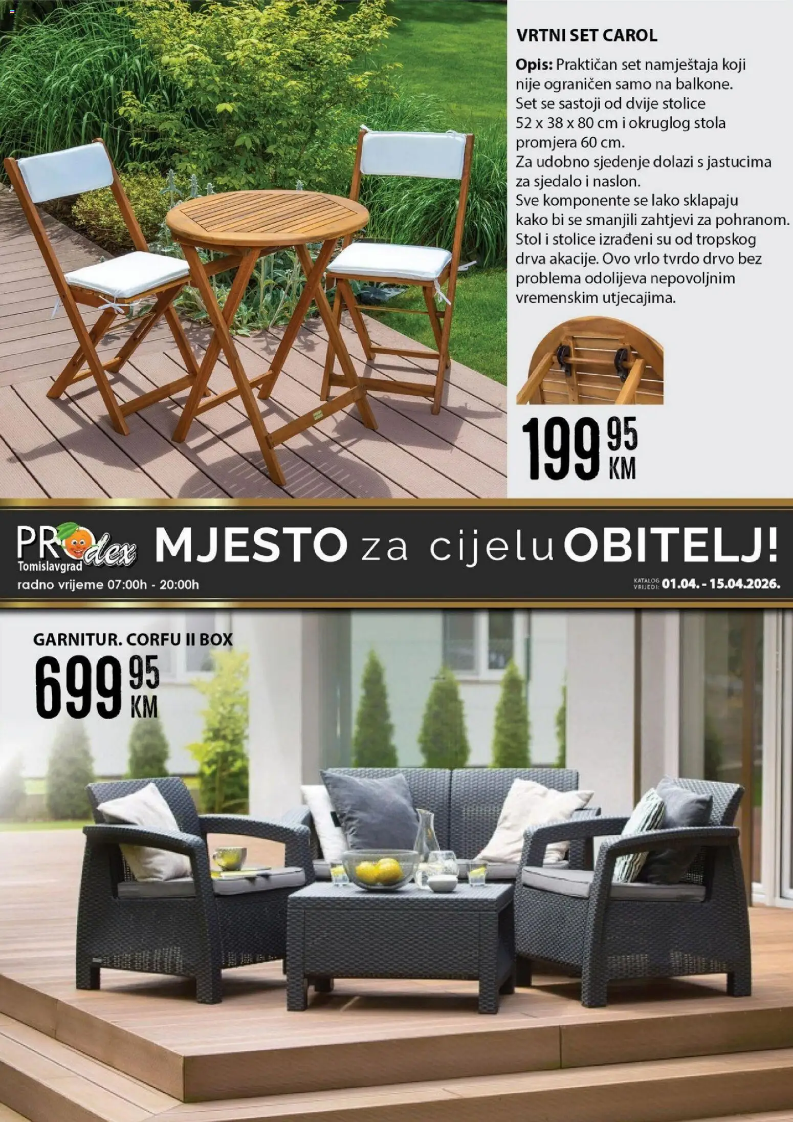 Pregled letka Prodex katalog trgovine Prodex vrijedi od 01.04.2026