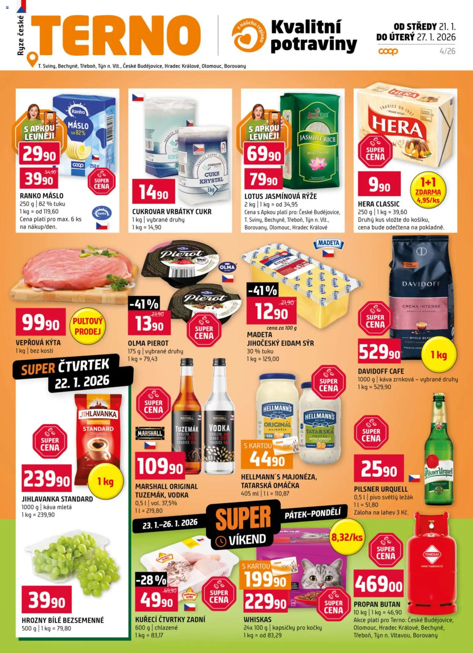 Náhled nabídky: Terno Leták platný od 21.01.2026
