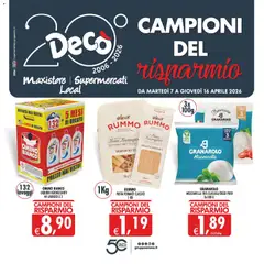 Anteprima dell'opuscolo Decò volantino Maxistore, Supermercati, Local Sicilia dal negozio Decò valido da 07/04/2026