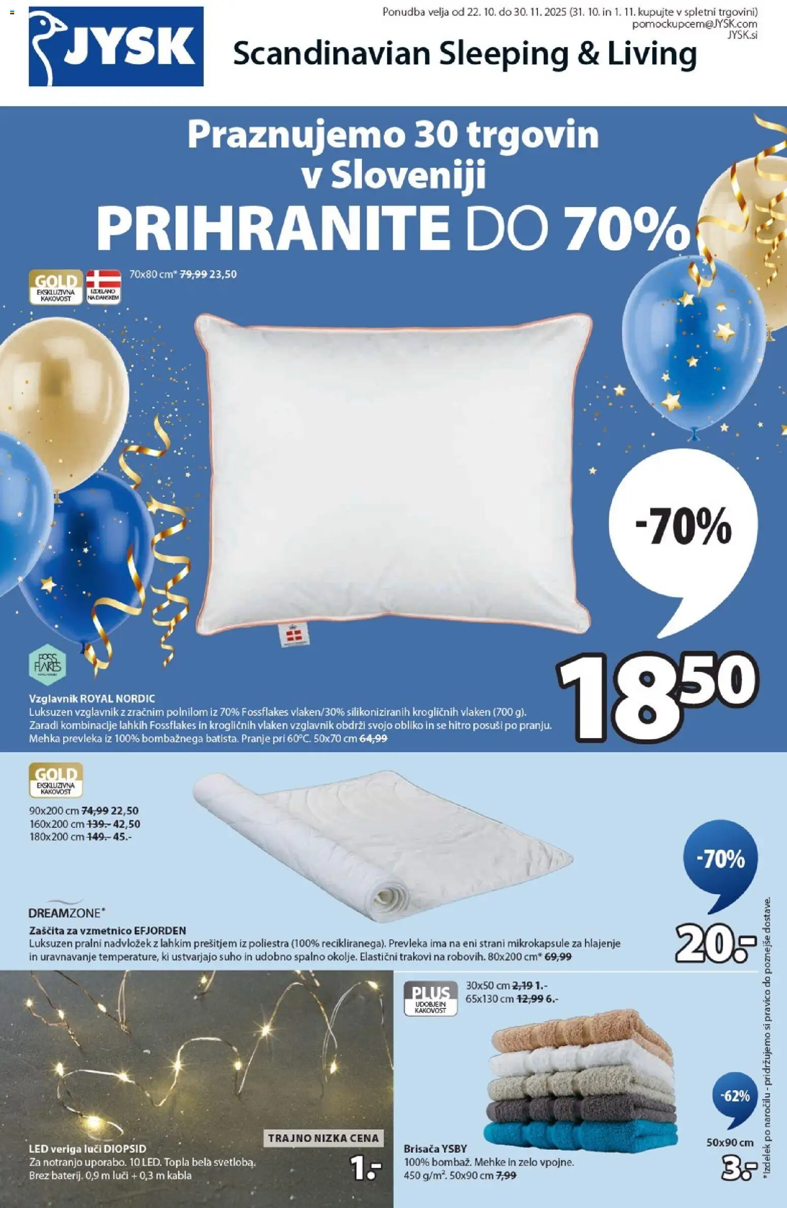 JYSK Katalog od 22.10.2025 - aktualna ponudba - stran 1