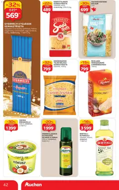 Auchan - Akciós újság Auchan megtekintése, amely érvényes 2025.12.04.-től | Oldal: 42