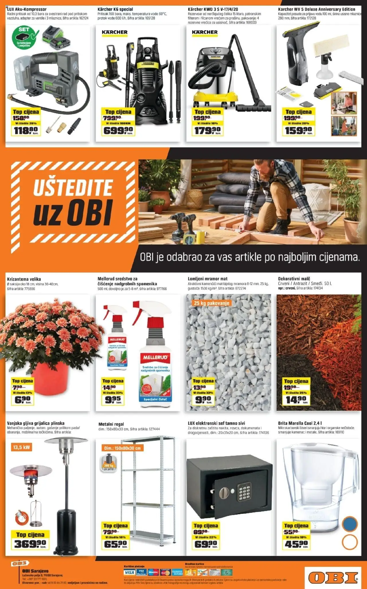 Pregled letka Katalog trgovine OBI vrijedi od 2025.10.13