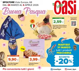 Anteprima dell'opuscolo Oasi volantino Spoltore dal negozio Oasi valido da 26/03/2026