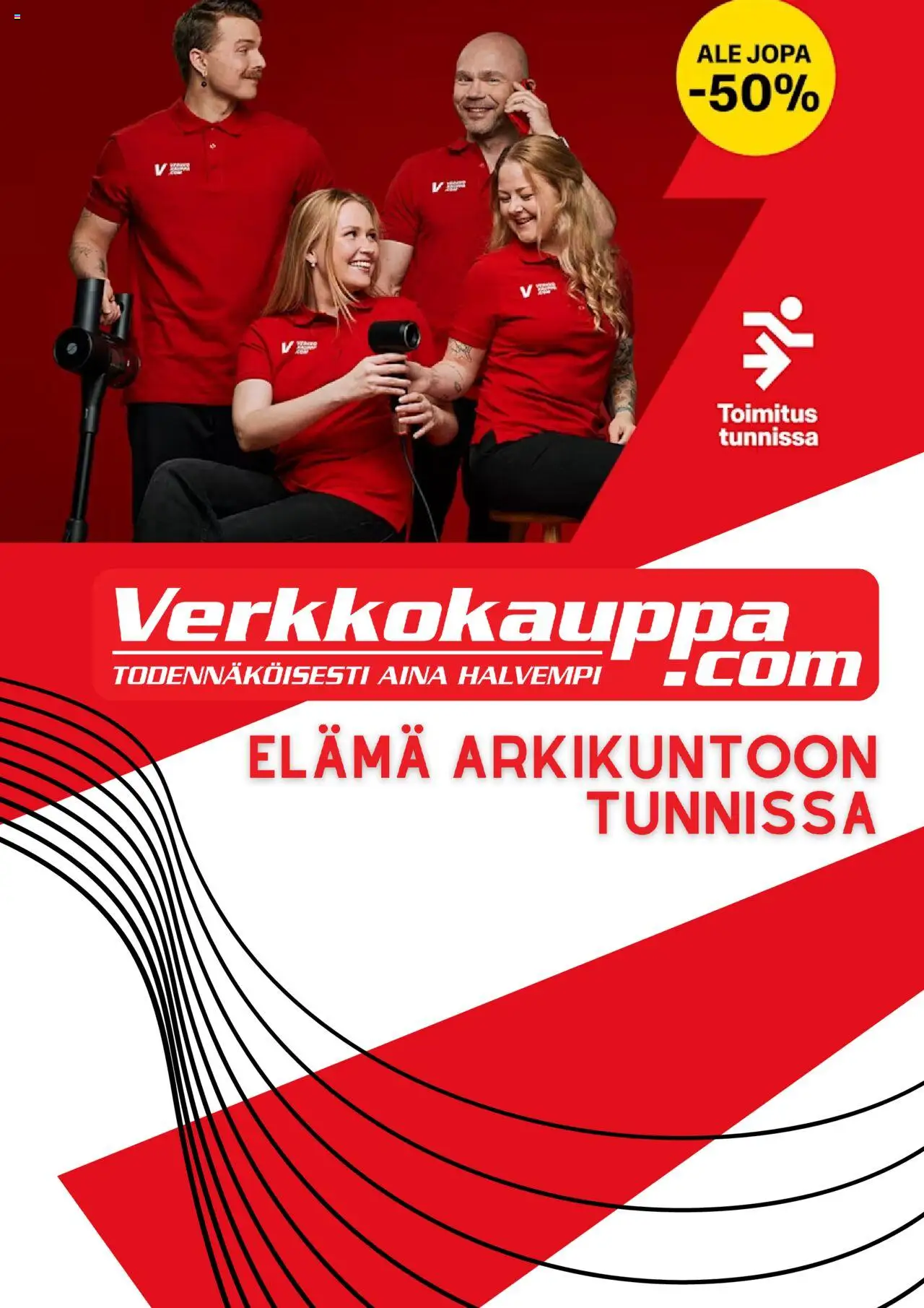 Verkkokauppa-kaupan Tarjoukset voimassa 06/08/2025 - Sivulla 1