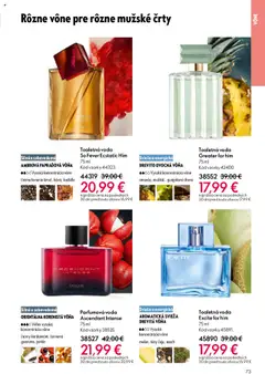 Náhľad Oriflame letáku platného od 22.10.2025 | Strana: 73