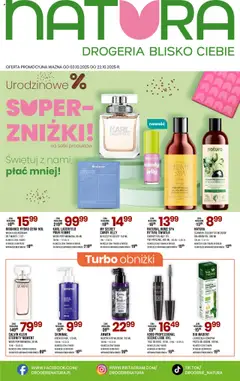 Pogląd gazetki "Gazetka" ze sklepu Drogerie Natura ważnej od 03.10.2025