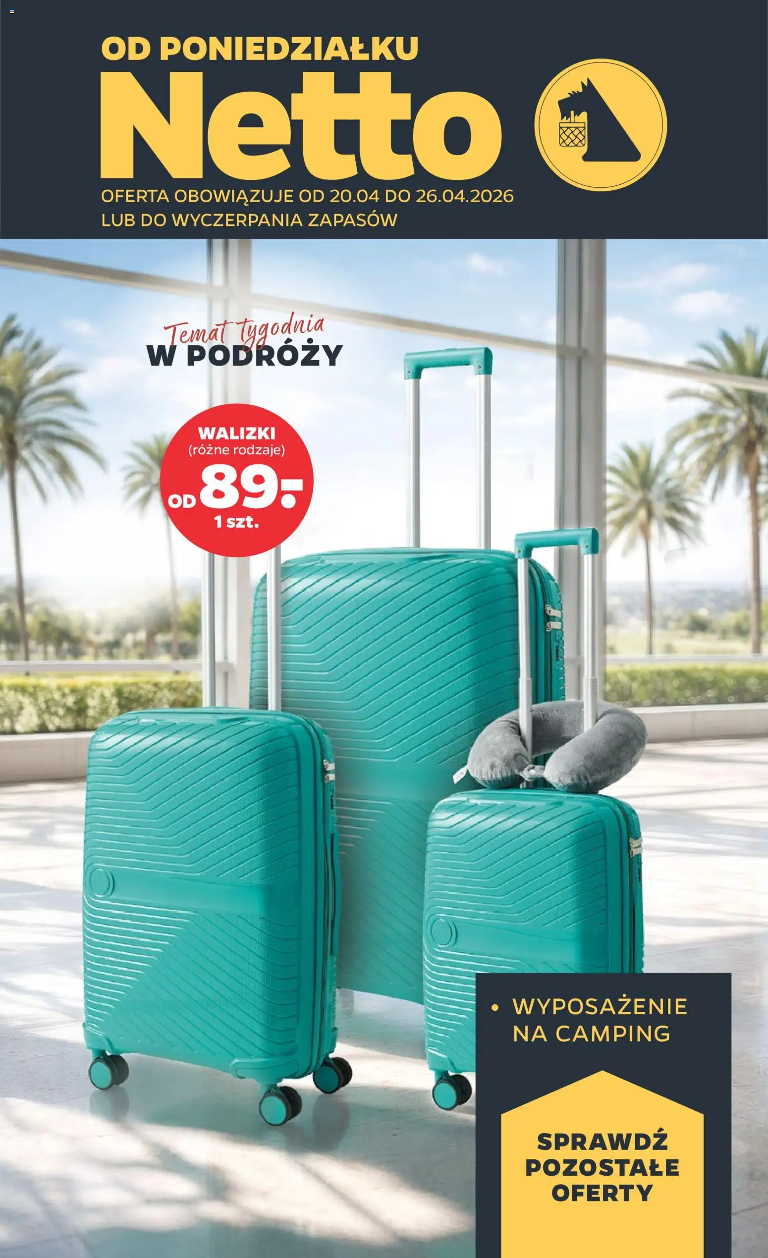 Pogląd gazetki "Netto gazetka od poniedziałku NonFood" ze sklepu Netto ważnej od 20.04.2026