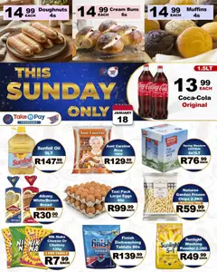 Preview of Take n Pay flyer valid from 18/01/2026