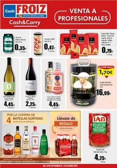 Vista previa del folleto de la tienda Froiz válido desde el 16/09/2025 