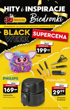 Pogląd gazetki "Black Friday" ze sklepu Biedronka ważnej od 24.11.2025