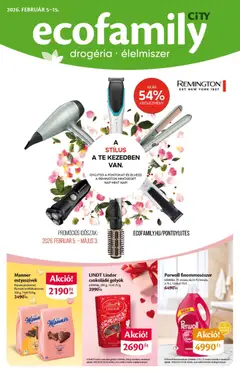 EcoFamily - Akciós újság / City megtekintése, amely érvényes 2026.02.05.-től