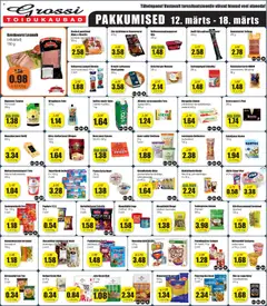 Grossi Toidukaubad kliendilehe eelvaade alates 12.03.2026