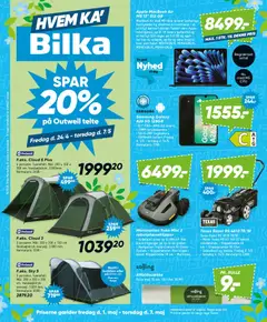 Eksempel på tilbudsavis Bilka - Nonfood fra butik Bilka gyldig fra 01/05/2026