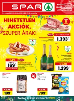 Spar - Akciós újság Spar megtekintése, amely érvényes 2025.12.23.-től