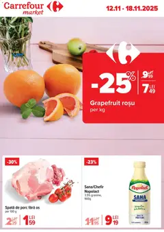 Previzualizarea de cataloage: Carrefour Catalog - Market valabil de la 12.11.2025
