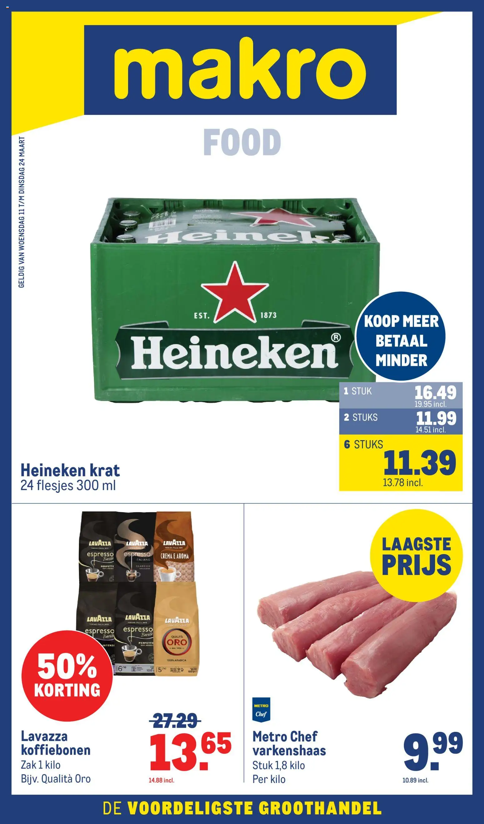 Voorbeeld van Makro folder van winkel Makro geldig vanaf 11-03-2026