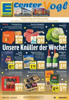 Vorschau von dem Prospekt des Geschäftes Edeka, gültig ab dem 15.12.2025