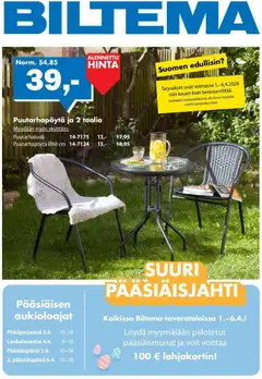 Kaupan Biltema Tarjoukset esikatselu, voimassa 01/04/2026