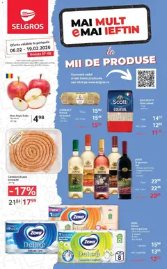 Previzualizarea de cataloage: Selgros Catalog - Magazine Mici valabil de la 06.02.2026