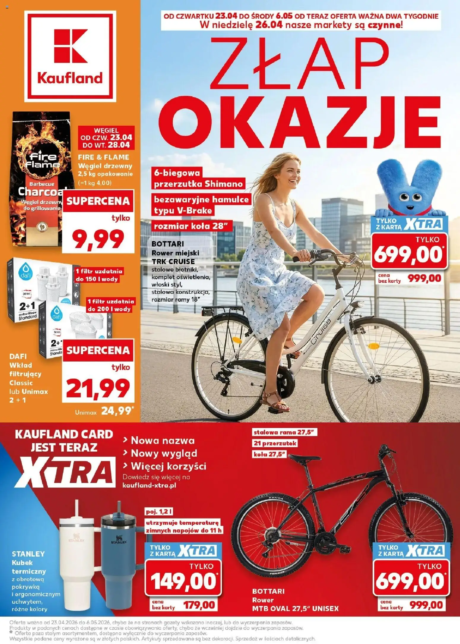 Pogląd gazetki "Kaufland gazetka - Złap Okazje" ze sklepu Kaufland ważnej od 23.04.2026