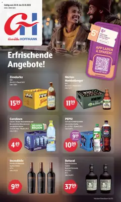 Vorschau von dem Prospekt des Geschäftes Getränke Hoffmann, gültig ab dem 20.10.2025