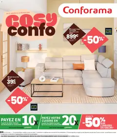 Prévisualisation de Catalogue du magasin Conforama formulaire valide 27/01/2026