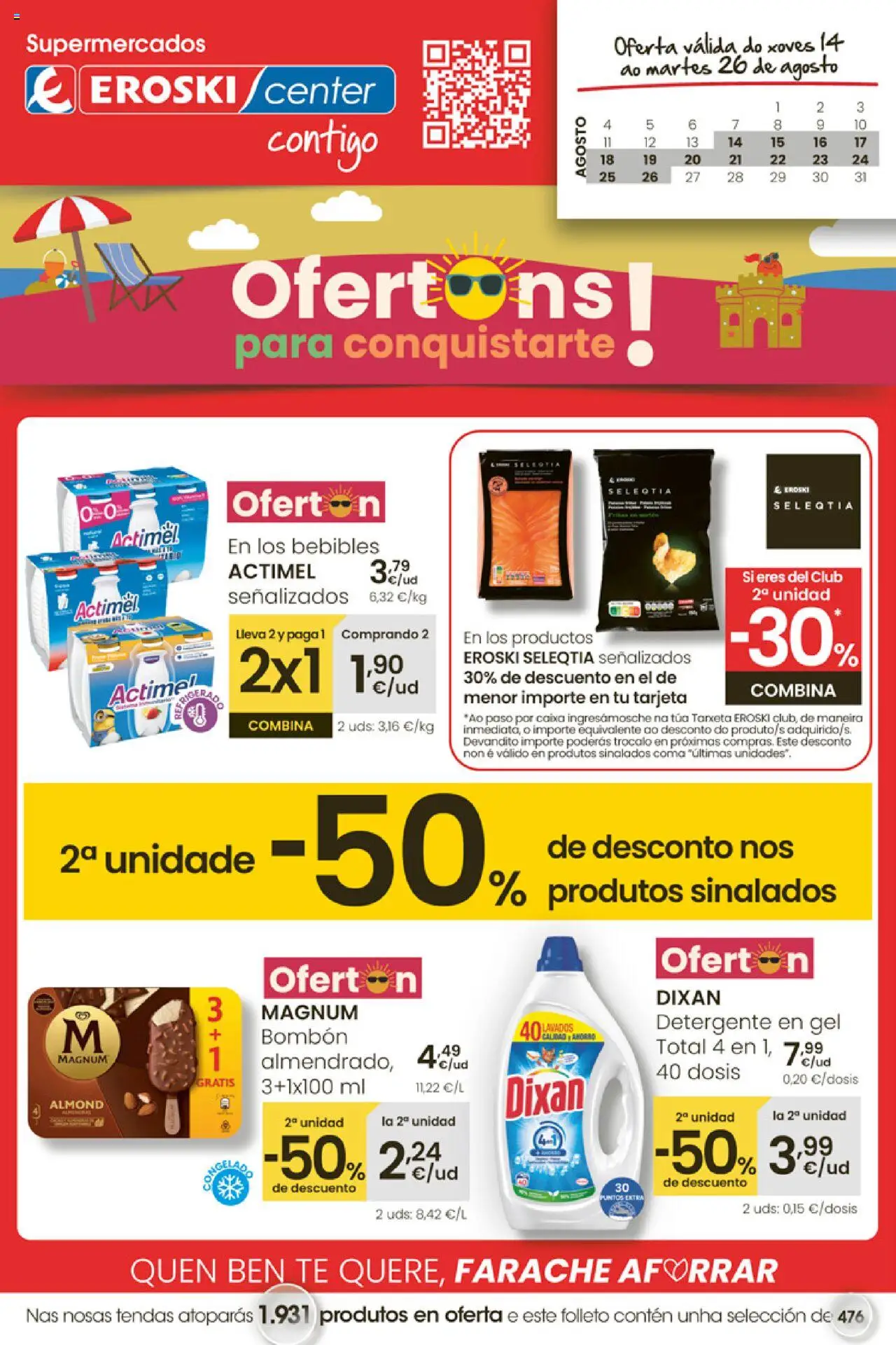 Folleto Eroski del 14/08/2025 - 26/08/2025 > Ofertons para conquistarte