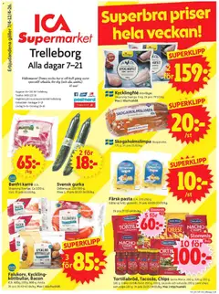 Förhandsgranska reklamblad Trelleborg från butik ICA Supermarket gäller från 06/04/2026