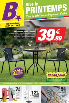 Prévisualisation de Bazarland - Printemps du magasin Bazarland formulaire valide 01/04/2026