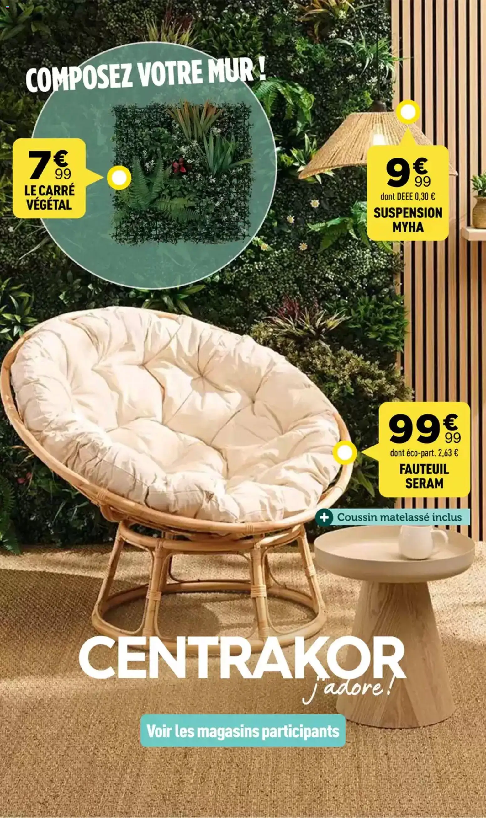 Prévisualisation de Centrakor catalogue du magasin Centrakor formulaire valide 02/03/2026 - Fauteuil, Suspension