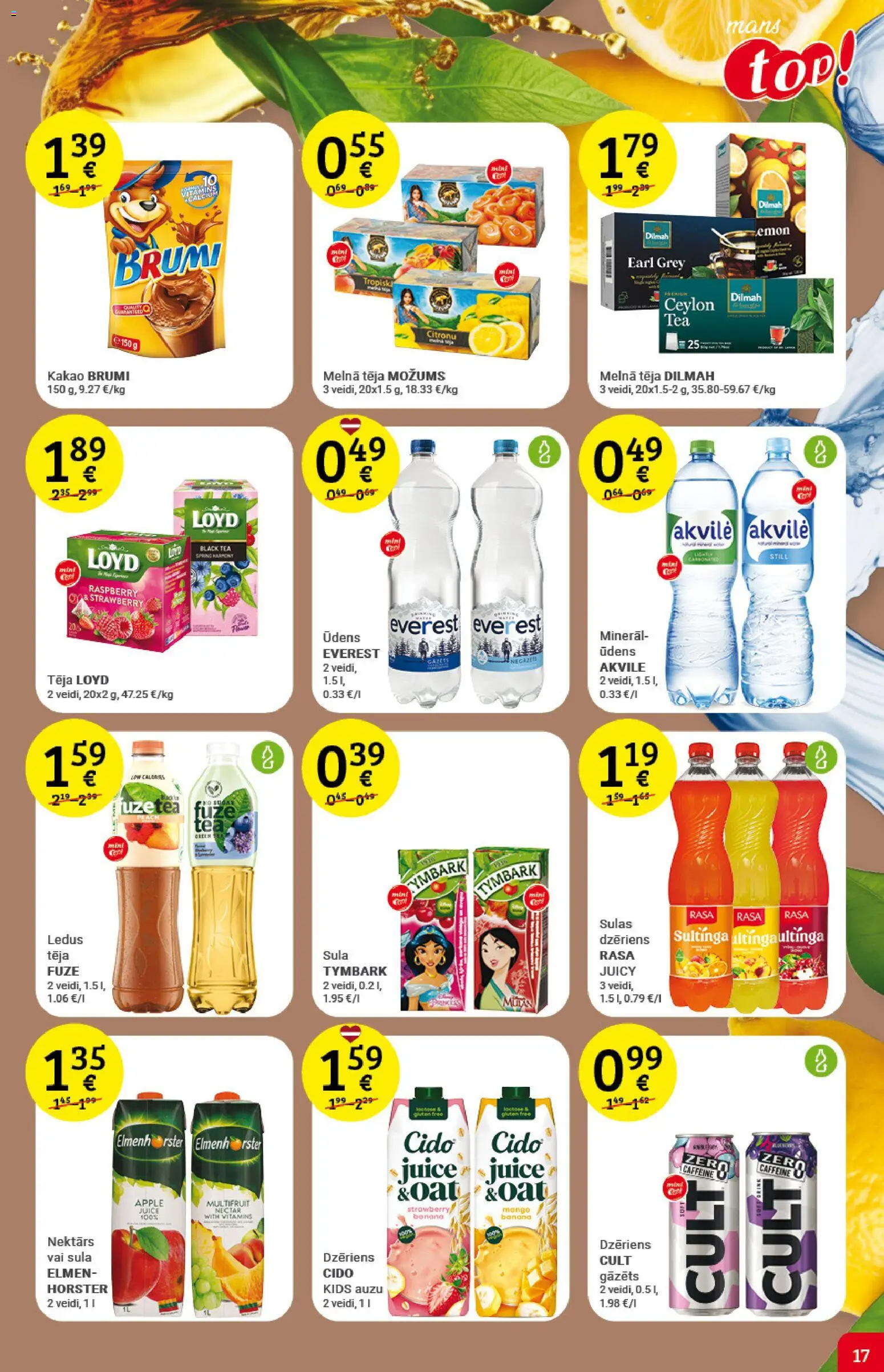 Skatīt Top! akciju bukletu, derīgs no 2026.01.07