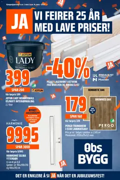 Forhåndsvis Kundeavis fra butikk Obs Bygg gyldig fra 01/03/2026