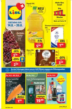 Vorschau des Merkblatts Aktionen vom Shop Lidl gültig von 14.08.2025 bis 20.08.2025