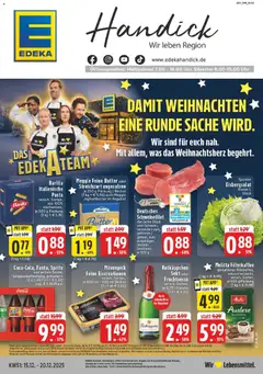 Vorschau von dem Prospekt des Geschäftes Edeka, gültig ab dem 15.12.2025
