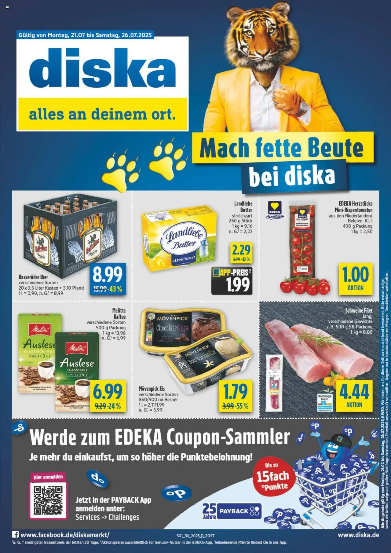 Diska Prospekt (vom 21.07.2025 - 26.07.2025)