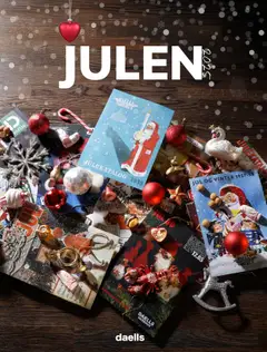 Eksempel på tilbudsavis Julen 2025 fra butik Daells Bolighus gyldig fra 14/10/2025