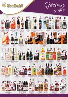 GRUSTE parduotuvės leidinio Leidinys - Gėrimų gidas galiojančio nuo 2025.07.11 peržiūra